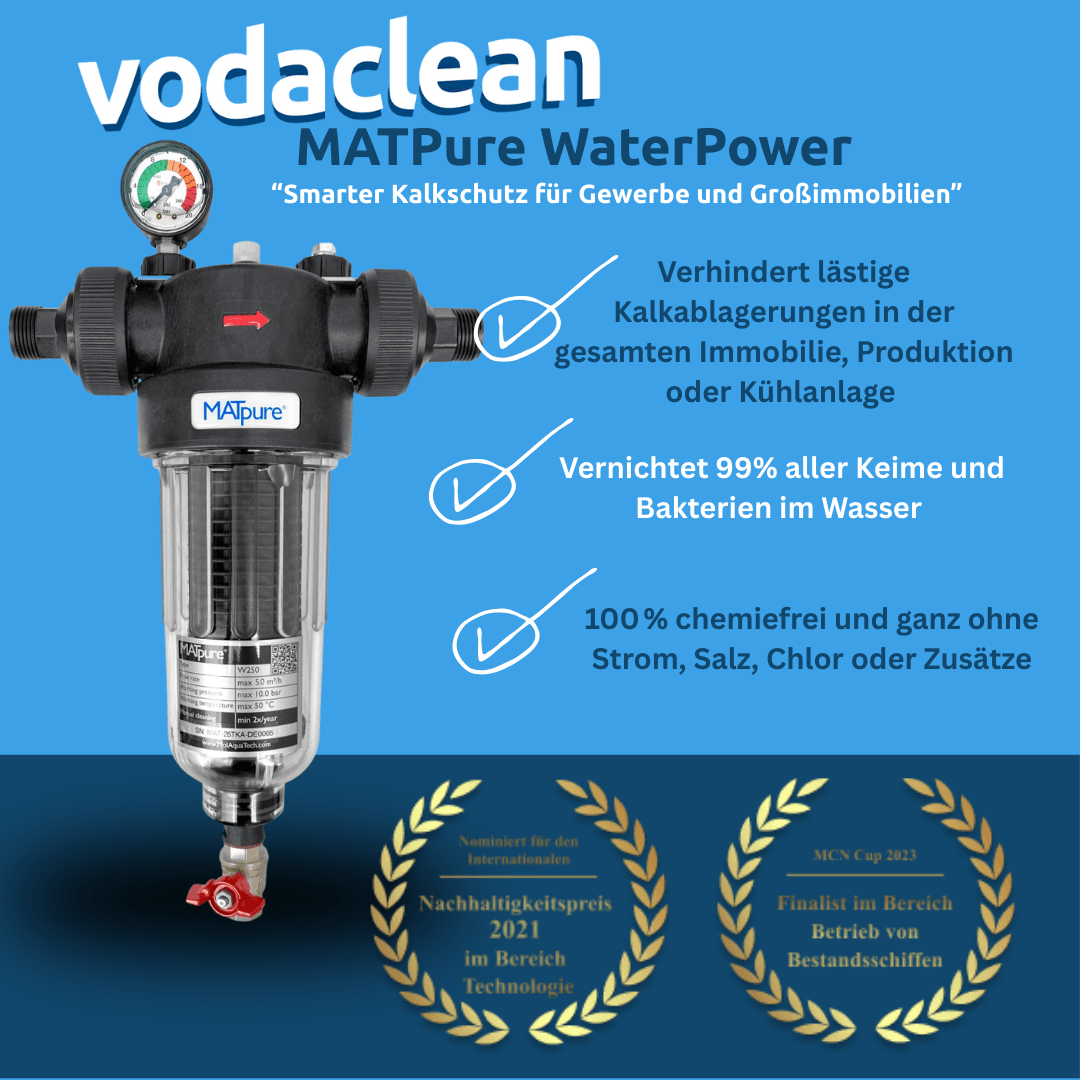 Kalkschutz für Gewerbeimmobilien ohne Wartung