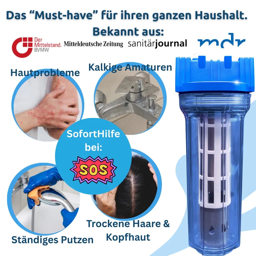 So hält man die Dusche dauerhaft kalkfrei
